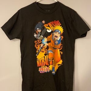 Naruto and sasuke anime shirt